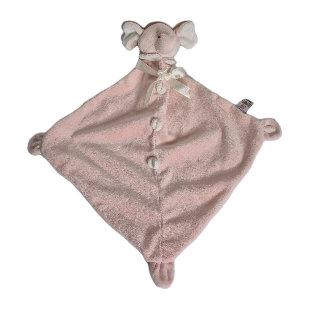 Baby Ganz Pink Elephant Lovey Mini Blanket Infant Girls